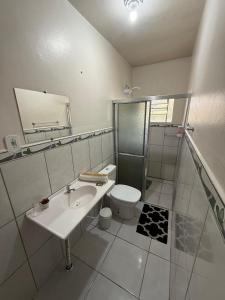 Koupelna v ubytování Hotel Germânico