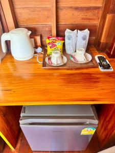 Dapur atau dapur kecil di นันทวัน รีสอร์ท ขอนแก่น