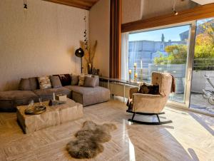 Χώρος καθιστικού στο Villa Steinmetz - Mit Whirlpool bei Köln