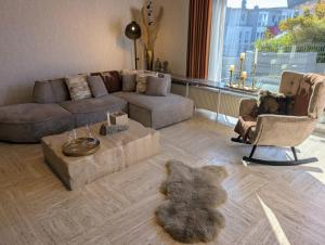 Χώρος καθιστικού στο Villa Steinmetz - Mit Whirlpool bei Köln