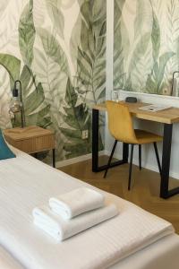 Katil atau katil-katil dalam bilik di Plac Wolności 6 Residence