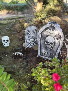 Zahrada ubytování Casa da Lomba Piscina y vistas al mar en Baiona