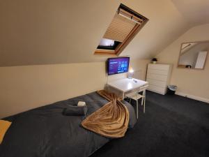 TV a/nebo společenská místnost v ubytování Stay Sleep Rest - Firth Park