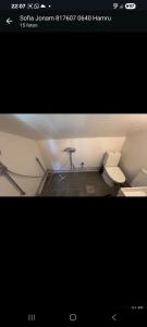 a picture of a room with a table in it at Östa 264 in Märsta