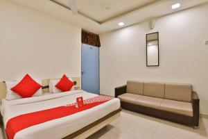 Postel nebo postele na pokoji v ubytování Hotel O Park Inn + 25 fotografií