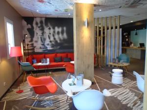 Posezení v ubytování ibis Gap Centre