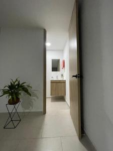 Kuchyň nebo kuchyňský kout v ubytování Exclusive Loft in Álamos + 66 fotografií