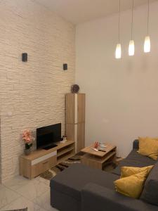 TV/trung tâm giải trí tại Galerija apartman