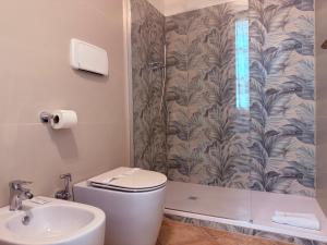 Koupelna v ubytování Casa Cavour