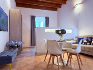 Posezení v ubytování Casa Cavour