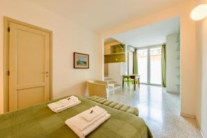 Postel nebo postele na pokoji v ubytování Modern Apartment Navigli