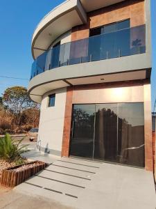 a large building with a lot of windows at Amoras flat in Sao Jorge +16 photos