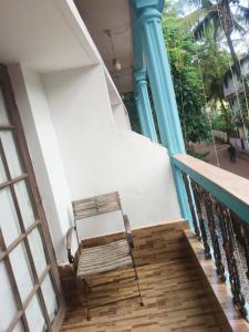 Balkón nebo terasa v ubytování Calangute Stay