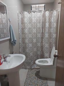 Ένα μπάνιο στο Melby's Home