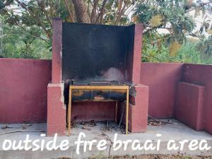 Gril dostupný pro hosty v prázdninového domu