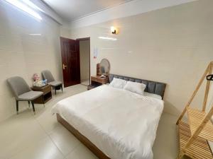 Ένα ή περισσότερα κρεβάτια σε δωμάτιο στο Hana House +14 φωτογραφίες