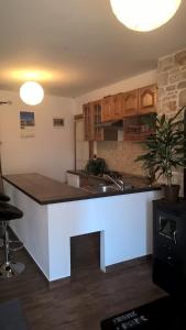 Kuchyň nebo kuchyňský kout v ubytování Barbiere Guest House