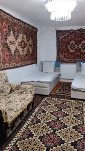 Postel nebo postele na pokoji v ubytování Asem Guest House