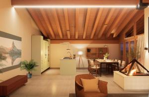 Η κουζίνα ή μικρή κουζίνα στο Turuwang Penthouse by HomeFlow