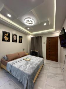 Ένα ή περισσότερα κρεβάτια σε δωμάτιο στο Casa Leveria Unit 5 with Balcony, Inquire Parking Availability