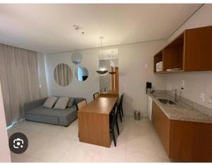 Dapur atau dapur kecil di Resort Salinas Exclusive