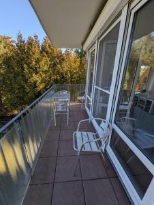 Μπαλκόνι ή βεράντα στο Nige Ooge FeWo 9