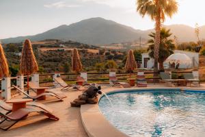 Γενική θέα στο βουνό ή θέα στο βουνό από  αυτό το bed & breakfast