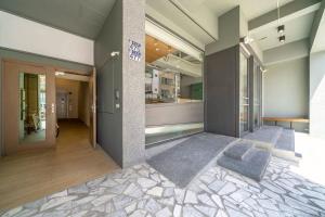 Ένα ή περισσότερα κρεβάτια σε δωμάτιο στο Yunhua B&B