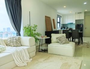 Χώρος καθιστικού στο Ekocheras Residence Premium Suites by Roomsy +65 φωτογραφίες