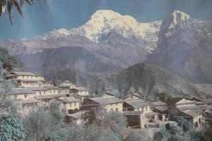 A general mountain view or a mountain view taken from a vendégházakat