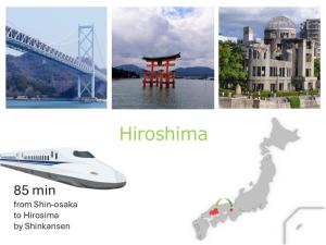 a collage of pictures of different places and a bridge at New Osaka Hotel in Osaka
