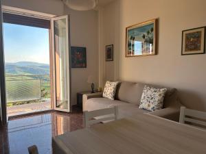 Χώρος καθιστικού στο Residence Pineta