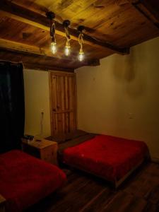 Postel nebo postele na pokoji v ubytování Habitacion amplia tipo loft