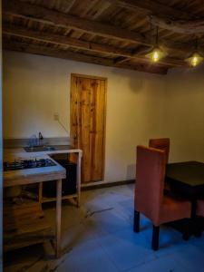 Posezení v ubytování Habitacion amplia tipo loft + 2 fotografie