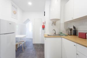 Kuchyň nebo kuchyňský kout v ubytování Casa da Travessa