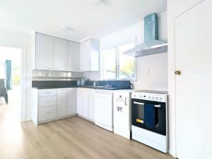 Кухня или мини-кухня в 3 Bedrooms holiday house
