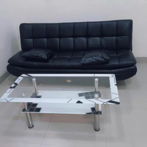 Posezení v ubytování Rumah Heka Sewa Harian Dekat GOR Ken Arok Malang