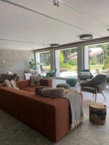 Posezení v ubytování Maison Poluc - Etoile De Neige + 21 fotografií