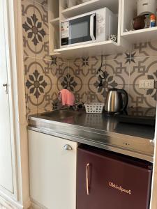 Η κουζίνα ή μικρή κουζίνα στο Center Apartment Studio