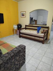 Un lugar para sentarse en Perequê Açu beach house