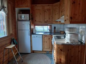 Kuchyň nebo kuchyňský kout v ubytování HankaKasi 3