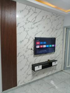 TV a/nebo společenská místnost v ubytování La Casa