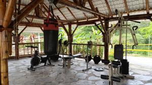 Γυμναστήριο ή/και όργανα γυμναστικής στο Chalet-Finca Hotel Loma Bonita