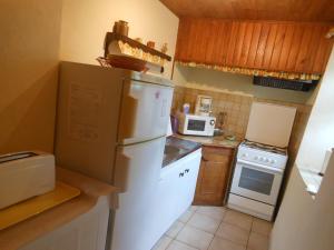 Dapur atau dapur kecil di Gîte Lilubelle