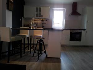 Kuchyň nebo kuchyňský kout v ubytování Apartment Diminic Melin