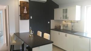Kuchyň nebo kuchyňský kout v ubytování Apartment Diminic Melin