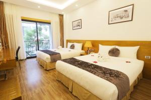 Et værelse på Family Hanoi Hotel