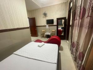 Μια τηλεόραση ή/και κέντρο ψυχαγωγίας στο hotel tân kim chung