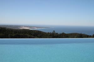 a view of a large body of blue water at Quinta Vale da Roca in Sintra