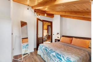 Postel nebo postele na pokoji v ubytování Casa Verde - Grignasco + 47 fotografií